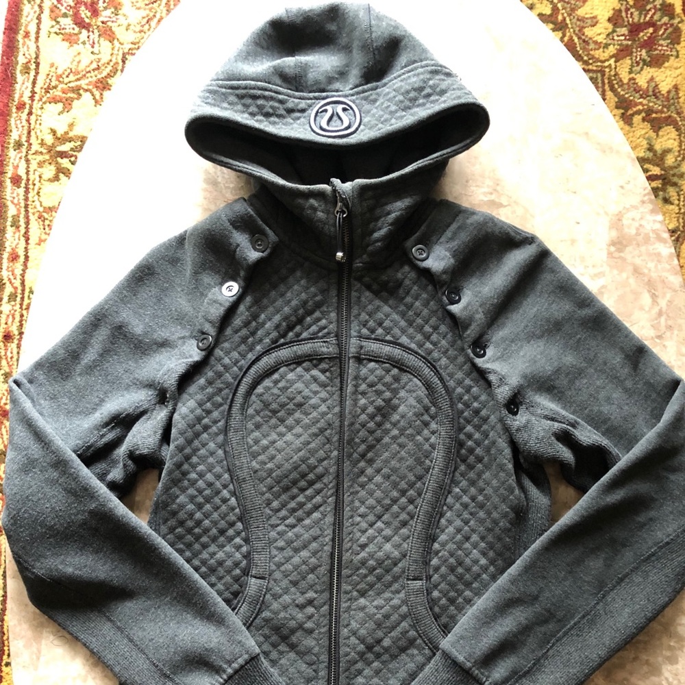 Lululemon Special Edition Gray Scuba Jacket